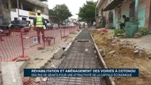 Réhabilitation et aménagement des voiries à Cotonou