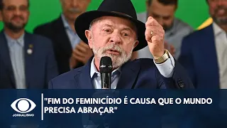 Lula: "Ending femicide is a cause the world needs to embrace"