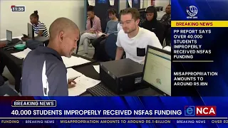 Public Protector report finds over 40,000 students improperly received NSFAS funding