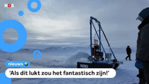 Nederlands bedrijf wil de Noordpool redden met watersproeiers