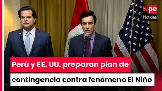Peru and the U.S. prepare joint response to the impact of El Niño