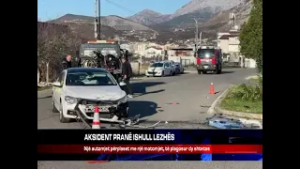 AKSIDENT PRANË ISHULL LEZHËS