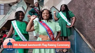 5th Annual Juneteenth Flag-Raising Ceremony