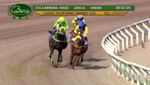 Hipódromo Monterrico - 5ta Carrera 28 Febrero 26