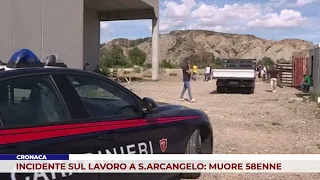 NEWS. WORKPLACE ACCIDENT IN S.ARCANGELO: 58-YEAR-OLD DIES