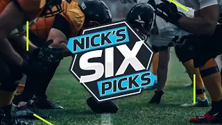 Nick’s Six Picks - Week 1