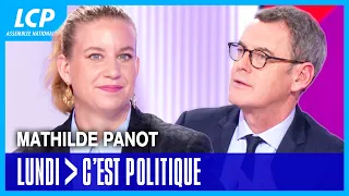 Mathilde Panot, LFI Group President at the National Assembly - LCP, Lundi C'est Politique - 09/21...