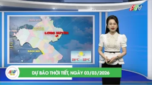 DỰ BÁO THỜI TIẾT, NGÀY 03/03/2026