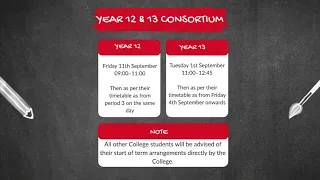 New school term begins on 1st September