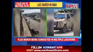 CRPF’s COBRA Commandos FLAG March Visuals in Manipur Goes Viral