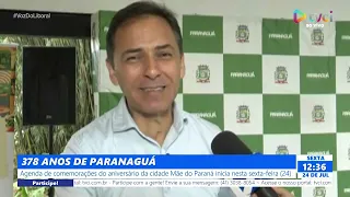 PARANAGUÁ'S 378TH ANNIVERSARY