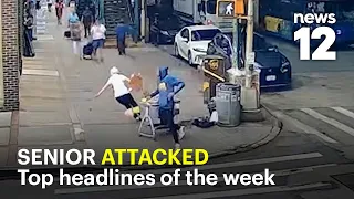 90-year-old woman knocked to the ground by stranger in Brooklyn - Top headlines