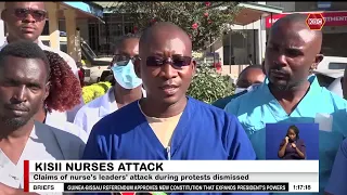 Kisii nurses deny claims of goons attacking KNUN officials