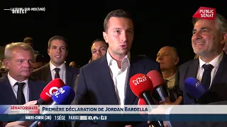 «Une étape supplémentaire» : Jordan Bardella «ravi» de l'arrivée du groupe RN au Sénat