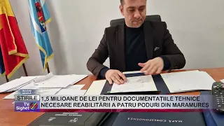 02 1.5 MILLION LEI FOR TECHNICAL DOCUMENTATION REQUIRED TO REHABILITATE FOUR BRIDGES IN MARAMUREȘ