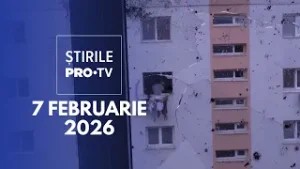 Știrile PRO TV - 7 Februarie 2026 | Explozie într-un bloc din Chitila, 2 răniți