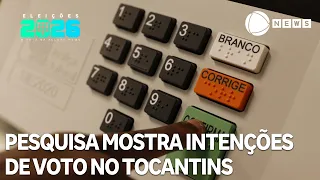 Poll shows voting intentions for governor and Senate in Tocantins