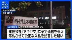 Bid-rigging Alleged in Disaster Prevention Project: Shizuoka Prefectural Official and 2 Construct...