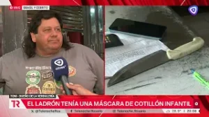 Un delincuente armado se fugó tras un violento intento de robo en una verdulería