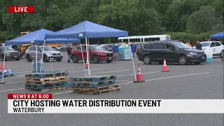 City hosting water distribution event after Waterbury main break