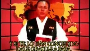 Alex Leon y la amada de JH   Trulla Navideña