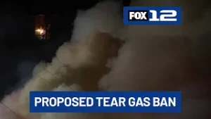 Portland councilor to propose citywide tear gas ban after ICE facility protests