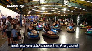 Hram în satul Pildești, sărbătoare marcată prin cântec și voie bună
