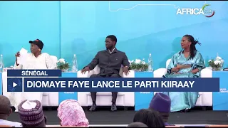 Sénégal : le président Bassirou Diomaye Faye lance le parti KIIRAAY