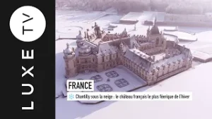 ❄️ Chantilly sous la neige : le château français le plus féerique de l’hiver