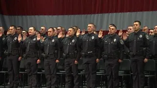 North Las Vegas police welcome largest recruit class in department history