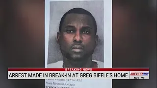 Georgia man arrested in connection with Greg Biffle home burglary investigation; more charges possib