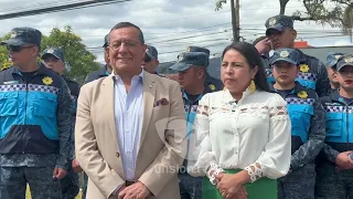 Guillermo Cobo took command of the Cuenca Citizen Guard this Wednesday
