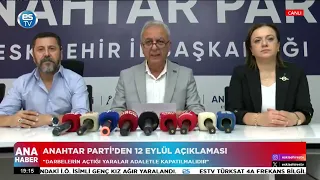 September 12 statement from Anahtar Party!
