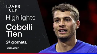 Cobolli vs. Tien in the supertiebreak: Team World wins and levels the score (3-3) | HIGHLIGHTS | ...