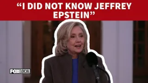 WATCH: Hillary Clinton speaks after Epstein deposition