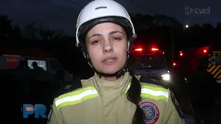 HEAD-ON COLLISION LEAVES THREE INJURED IN PONTA GROSSA