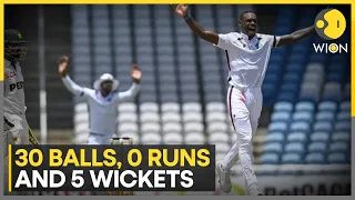 Justin Greaves Jolts Pakistan With 5 Wicket-Maidens | WION News