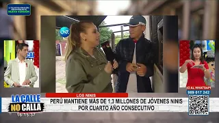 Peru has over 1.3 million "NEET" youths for the fourth consecutive year