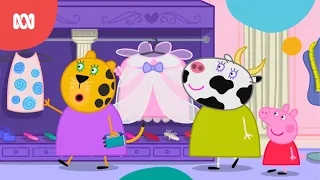 Peppa helps Mrs Cow get ready for the wedding! 👰‍♀️ | Peppa Pig | ABC Kids