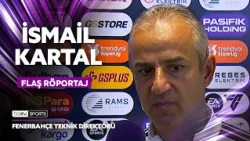 Galatasaray vs. Fenerbahçe Post-Match Comments from Manager İsmail Kartal