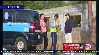 Triple colisión deja un motociclista fallecido