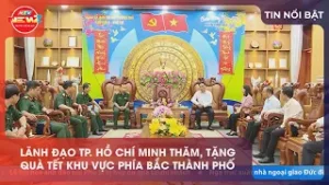 LÃNH ĐẠO TP. HỒ CHÍ MINH THĂM, TẶNG QUÀ TẾT KHU VỰC PHÍA BẮC THÀNH PHỐ