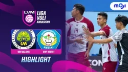 UM Malang 3-0 UNP Kediri | 3rd Place Highlight Men's University Volleyball League | Moji