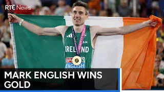 Donegal celebrates Mark English's gold medal win at European Championships | RTÉ News