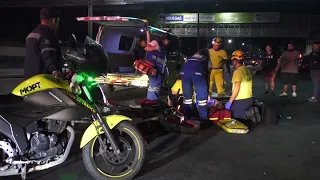 Several injured in traffic accidents