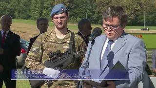 Na partizanskem letališču v Otoku obeležili Vranov let