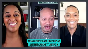 Еженедельник TheGrio: Гонка за место в Сенате Техаса накаляется с появлением Жасмин Крокетт.