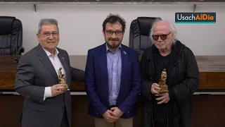 Ceremonia de entrega del Premio a la Excelencia en Vinculación con el Medio Usach 2025