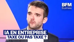 "We must absolutely not tax AI" (Louis-Samuel Pilcer)