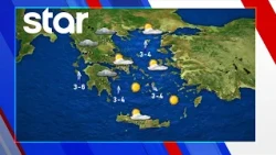 H πρόβλεψη του καιρού για το Σάββατο 10.10.2026